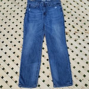 Levi Mid Rise Slim Cuff Jean's size 6
